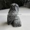 Vintage Inspired Carved AB Stone owl carving
