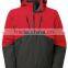 Fashion colourful warm softshell windproof hoody windbreaker jackets for men