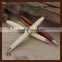 Personalized wood ballpoint pen with customer logo engraved case