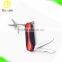 Orange TPR handle mini pocket knife with keychain ring gift knife