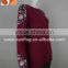ladies' round neck long sleeve pullover hand embroidery knitted sweater