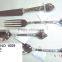 Stainless Soda spoon with mirror polishing of 6 different design and low price