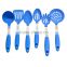 Single Color Logo Stainless Steel handle Silicone Utensil Set