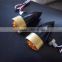 2x black Amber Metal ALUMINUM Mini Bullet Turn Signals Blinkers for BOBBER Cruiser Chopper Custom harley