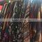 Fashion scarf handmade 100% twill silk scarf with hand rolled edges
