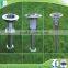 IP65 stainless steel solar led lawn light with various designs and different powers