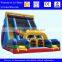 hippo inflatable water slide with pool for adult and kids