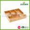 High quality bamboo cutlery tray, flatware tray for sale