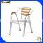 ZT-1042C aluminum wooden outdoor chair