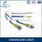 Multimode armored single core outdoor optical patch cord