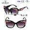 Flower Embossed Style Eyes Women Cat Eye Sunglasses