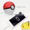 Direct factory China hottest Pokemon Go Pokeball 12000 Mah LED phone Charger Pokeman