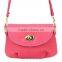 High quality fancy pouch wallet genuine leather shoulder bags with single strap