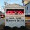 outdoor single color P10 led display signs