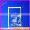 50*50*80mm 3D Photo Crystal Glass Cube