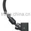 One hand operation flexible gooseneck dual USB ports car mobile charger stand for mobile phone