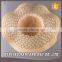 Solid Color Band Braided Sun Hat Women Sun Visor Hat