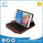 High Quality 8.0 universal bluetooth keyboard leather case for samsung