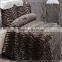Hot Selling Zebra Prints MicroPlush Bedding Set