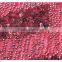Modern Design Red Beads Sequin Upholstery Lace Fabric Textiles for Dress