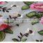 Custom beautiful chiffon embroidery design ladies dress fabrics