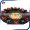 High quality Russian 32" roulette wheel drinking game with 12 shot glass