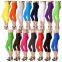 92 % cotton 8 % spandex printed leggings