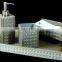 Silver Bathroom set, 7 pcs bathroom set, brass bathroom set