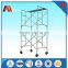 steel frame scaffolding for building