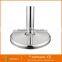 Double lines retractable belt queue pole
