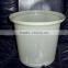 clear corner plastic flower pot