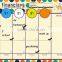 creative magnetic products Kids schedule organized Weekly Planner reward chart