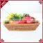 Functional durable rattan handmade fruits and vegetable display basket