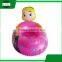 custom inflatable animal shaped baby swimming boat/ring