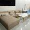 Italy Fashionable Colorful Fabric Living Room Sofa Couch/ Elegant Modern Retro Sectional Sofa Set With Chaise Daybed