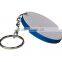 Sublimation 60mm Round Blank Polymer Keychain,Key Ring