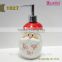 Santa Claus shampoo bottle design with pump cap