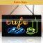 Customized open flash led sign for advertising and promotion . led resin sign / led open sign