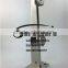 JINXIN square mirror surface glass balustrades spigots stainless steel indoor railing