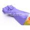 Extended Access Sleeve Double Within the Plush Warm Waterproof Gloves Rubber Gloves