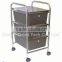 kitchen trolley,housekeeping trolley,beauty salon drawer plastic trolley