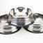 Food Feeder Dish Serving Bowl Water Container Rubber Base Cat Dog Pet Bowl