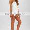 strapless playsuit waist bow-tie sexy women rompers playsuit for summer