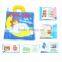 Factory Wholesale plush education kid toy cloth book animal story