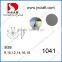 DZ-1041 round flat back glass stones for clothing