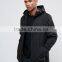 Wholesale Xinlan Best Price High Quality New Design Durable Lightweight 100% Cotton Black Running Casual Men Jacket