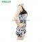 Full Printed Tank Top and Shorts Jogger Running Sport Suit Sets Women