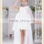 white color chiffon flower girl dress small clothing baby puffy flower girl dress