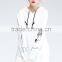 New arrival fashional custom embroidered hoodies for lady