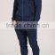 wholesale design your own tracksuit black color men suit slim fit with factory price